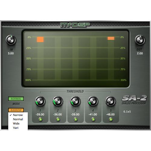 McDSP SA-2 Dialog Processor - Recorded Voice Enhancement Plug-In