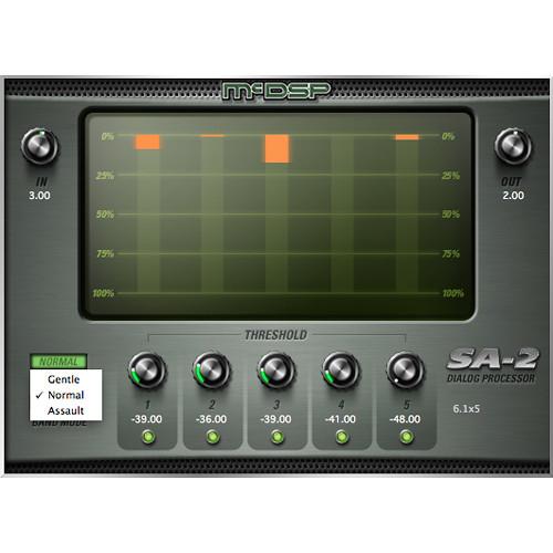 McDSP SA-2 Dialog Processor - Recorded Voice Enhancement Plug-In