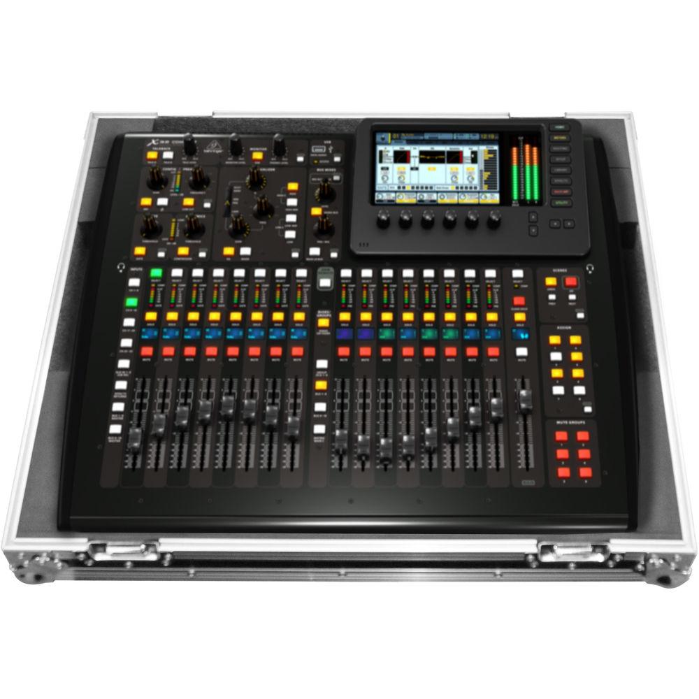 Odyssey Innovative Designs FZBEHX32COM Flight Zone Series Live Sound Mixer Case for Behringer X32 Compact