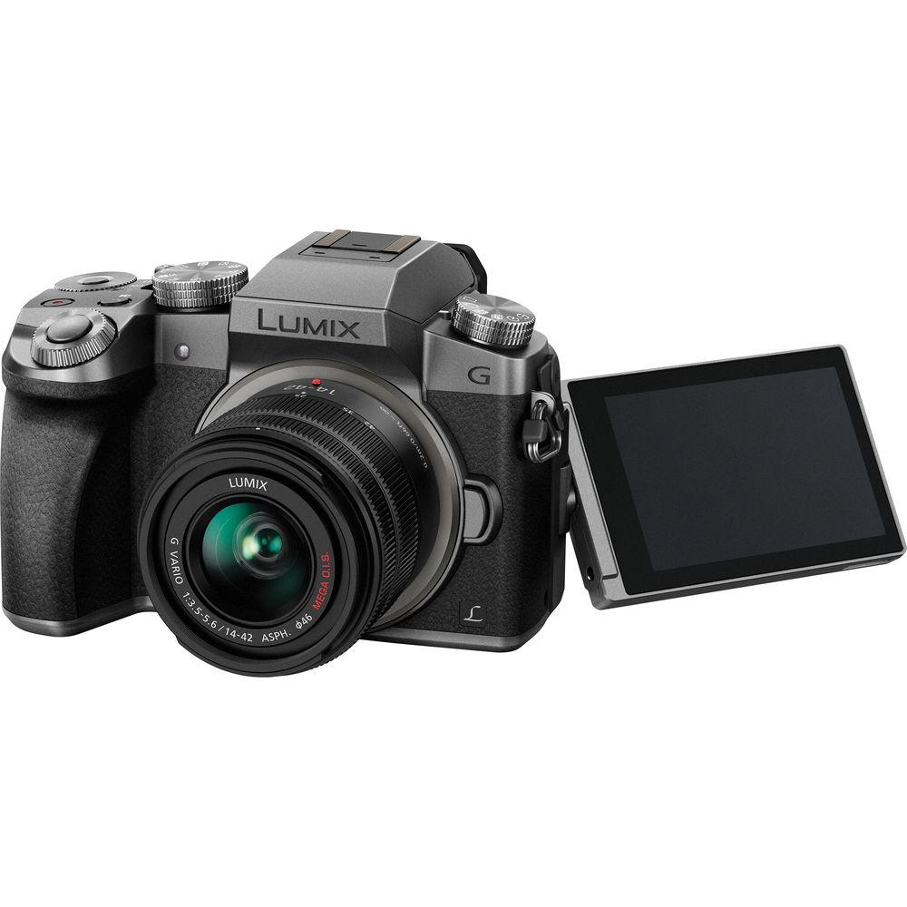 Panasonic Lumix DMC-G7 Mirrorless Micro Four Thirds Digital Camera with 14-42mm Lens