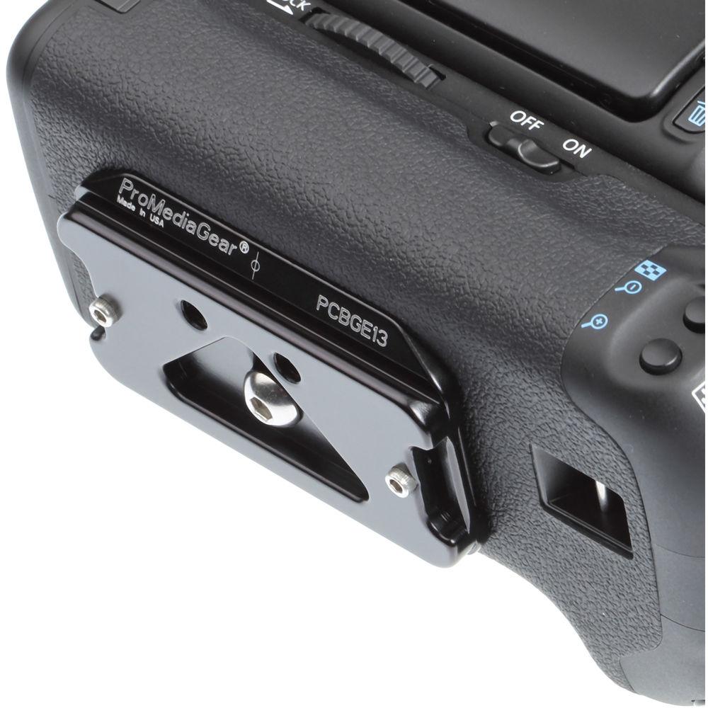 ProMediaGear Quick Release Plate for Canon 6D with BG-E13 Battery Grip
