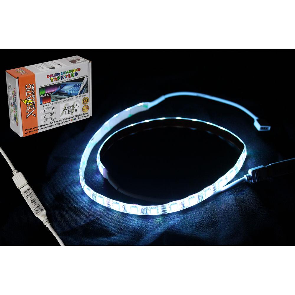 ProX X-S72RGB-KIT Xstatic RGB LED Strip Kit