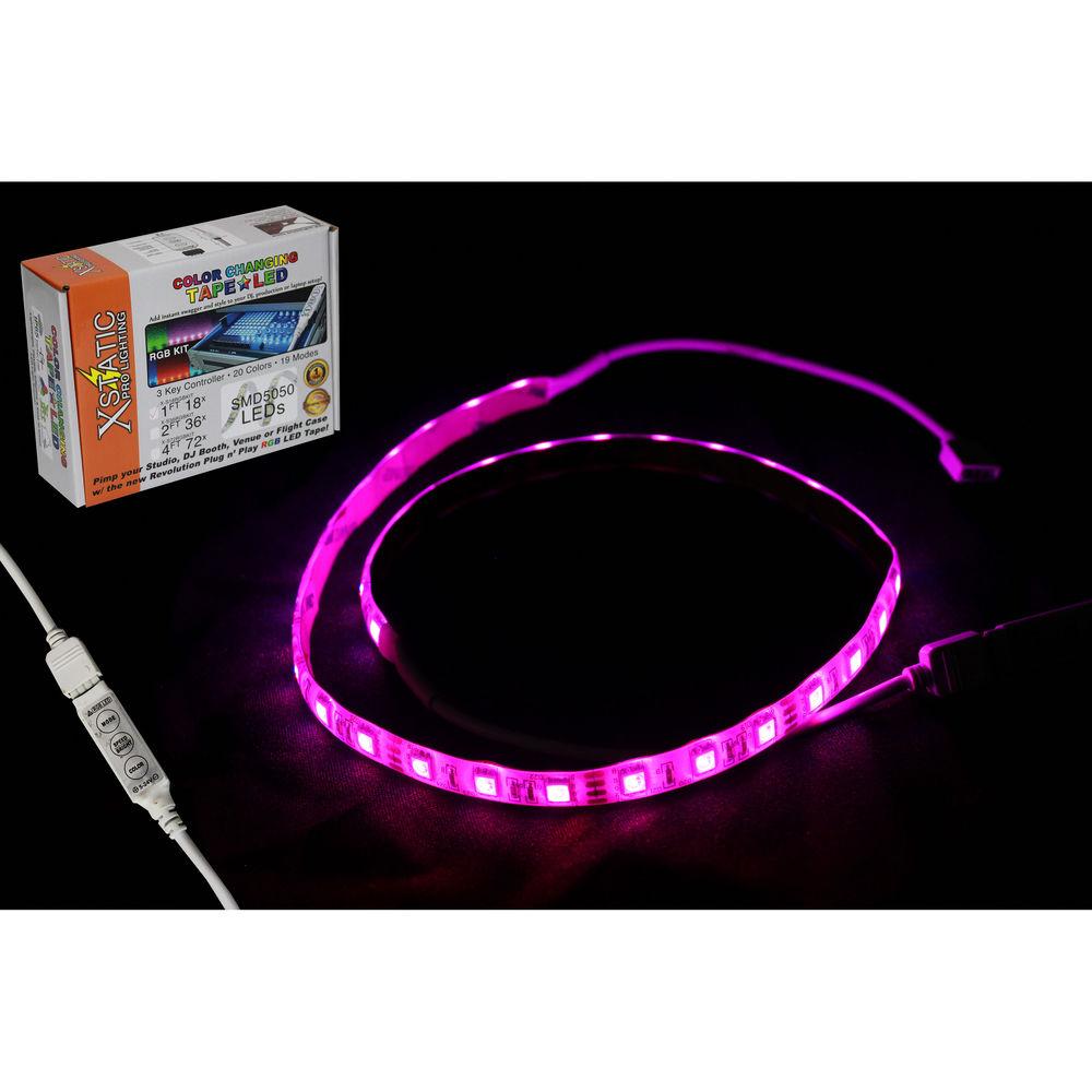 ProX X-S72RGB-KIT Xstatic RGB LED Strip Kit