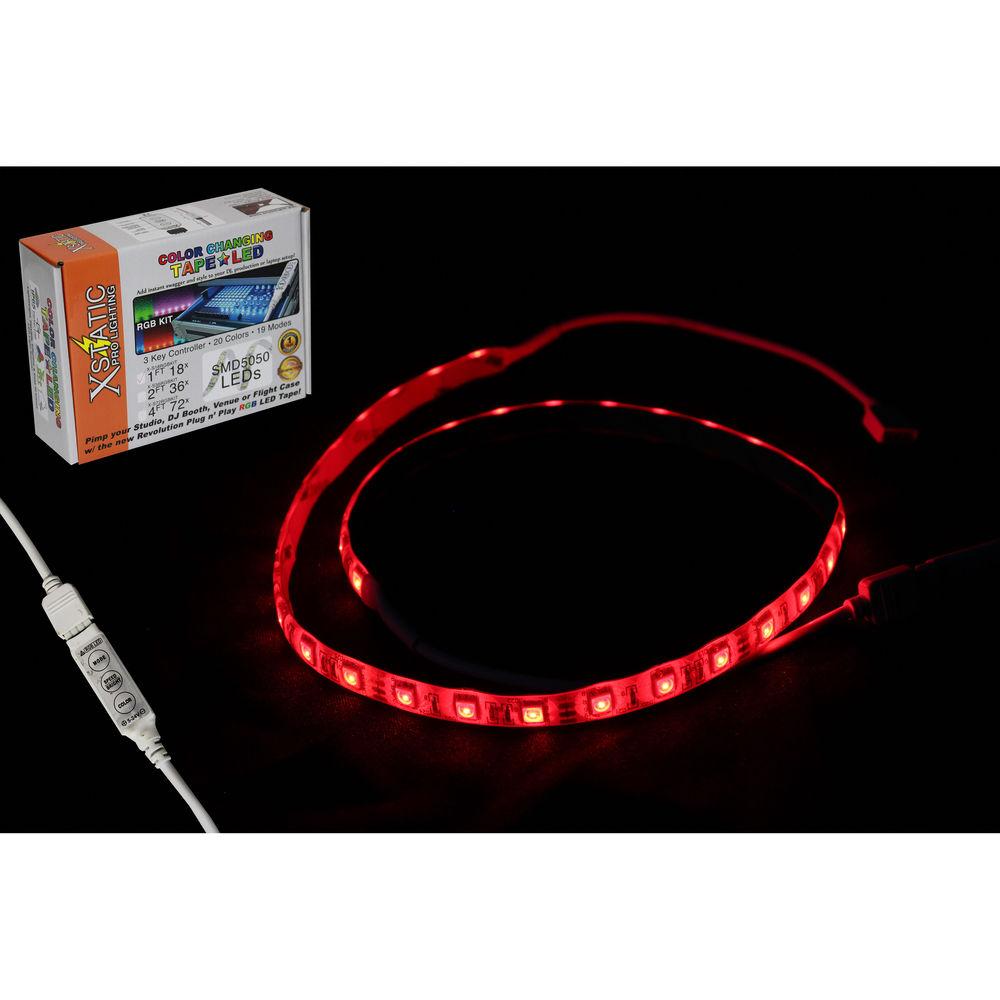 ProX X-S72RGB-KIT Xstatic RGB LED Strip Kit