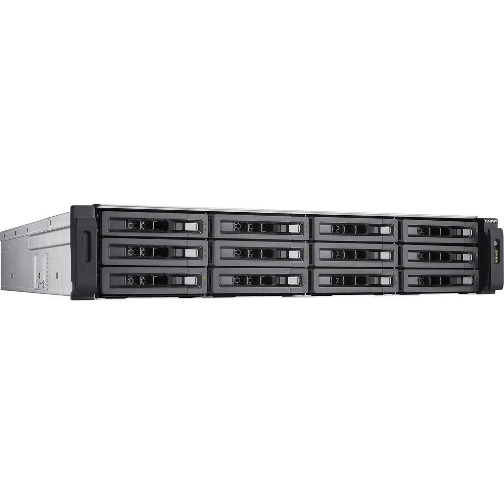 QNAP 12-Bay SAS NAS iSCSI IP-SAN Unified NAS Enclosure