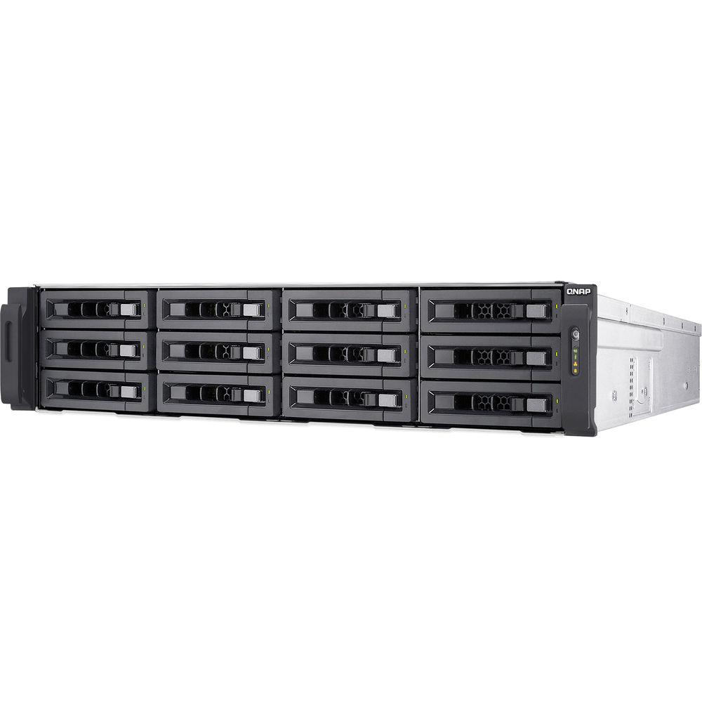 QNAP 12-Bay SAS NAS iSCSI IP-SAN Unified NAS Enclosure
