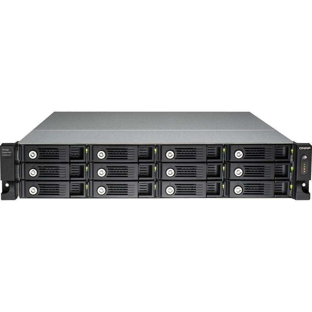 QNAP UX-1200U-RP 12-Bay RAID Expansion Enclosure