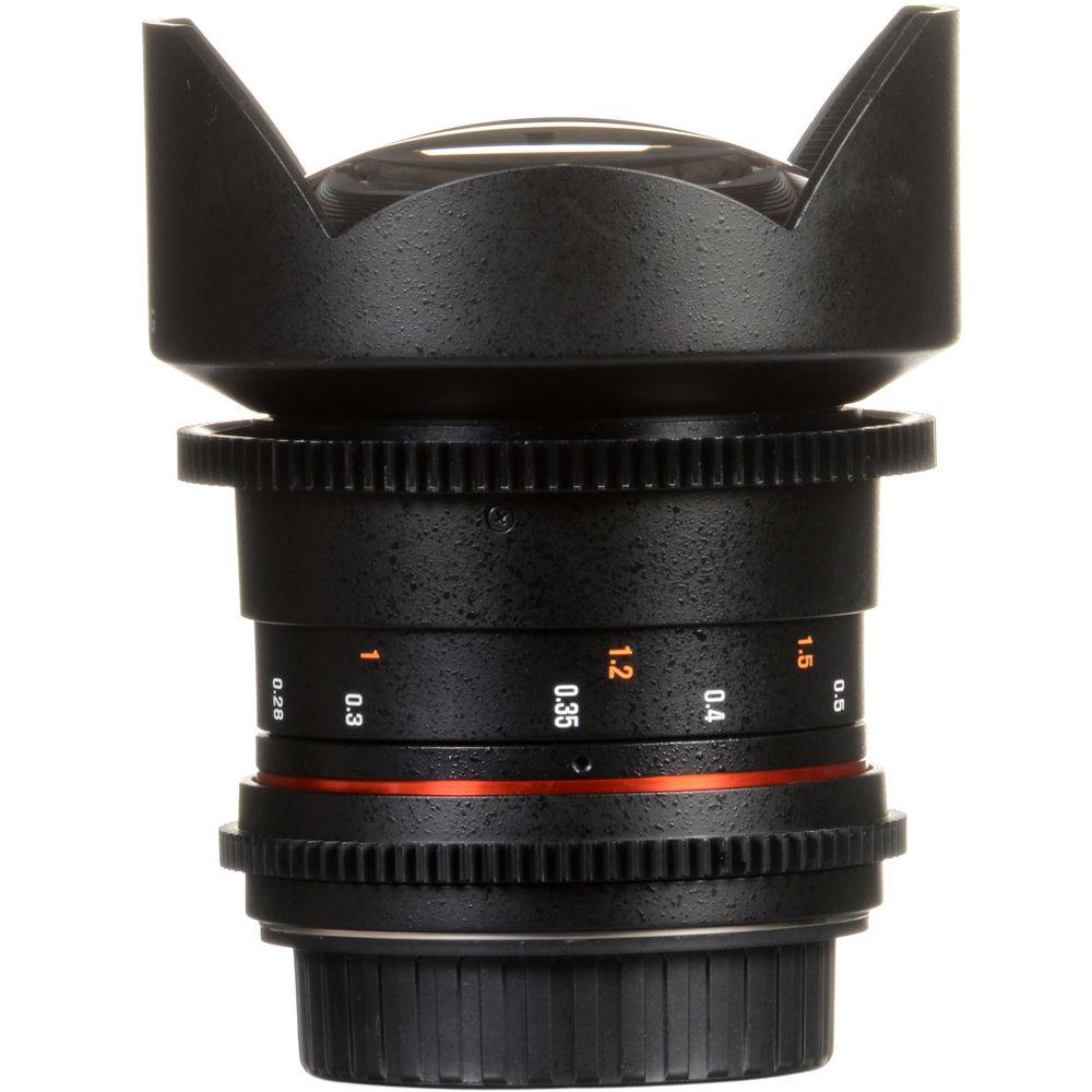 Samyang 14mm T3.1 VDSLRII Cine Lens for Canon EF Mount