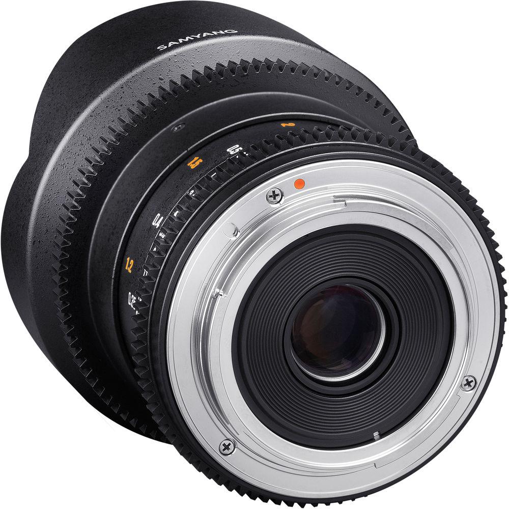 Samyang 14mm T3.1 VDSLRII Cine Lens for Sony Alpha Mount