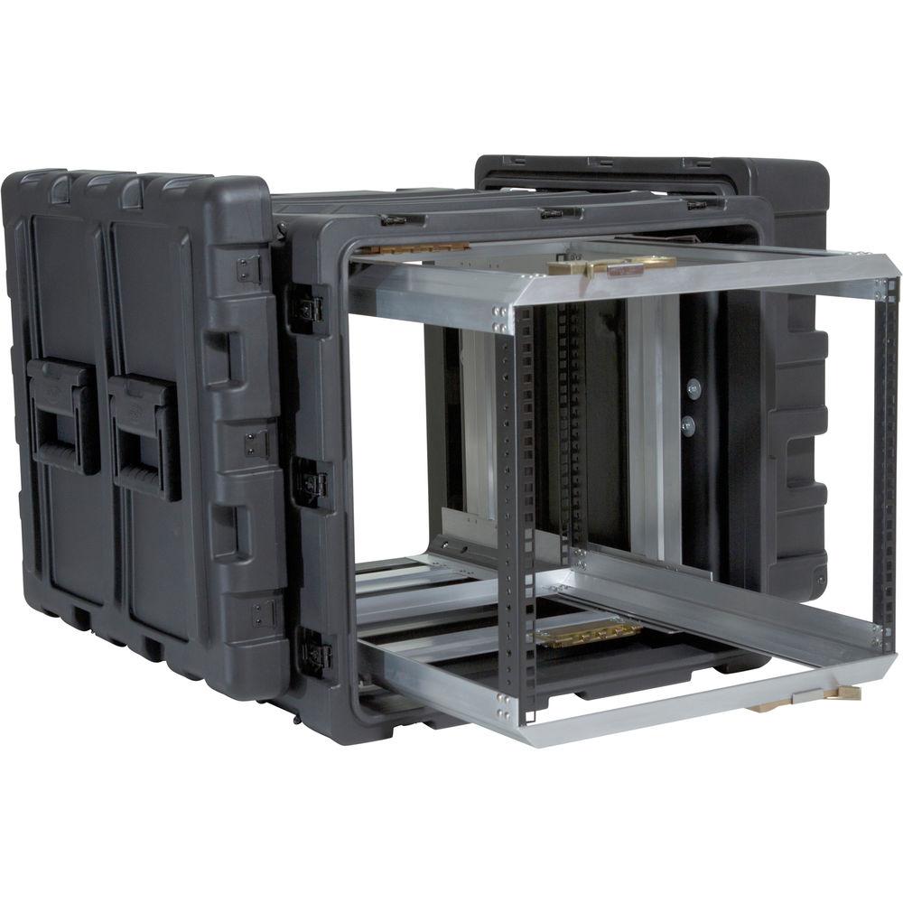 SKB 3RR-9U24-25B 9U Removable Shock Rack and Transport Case