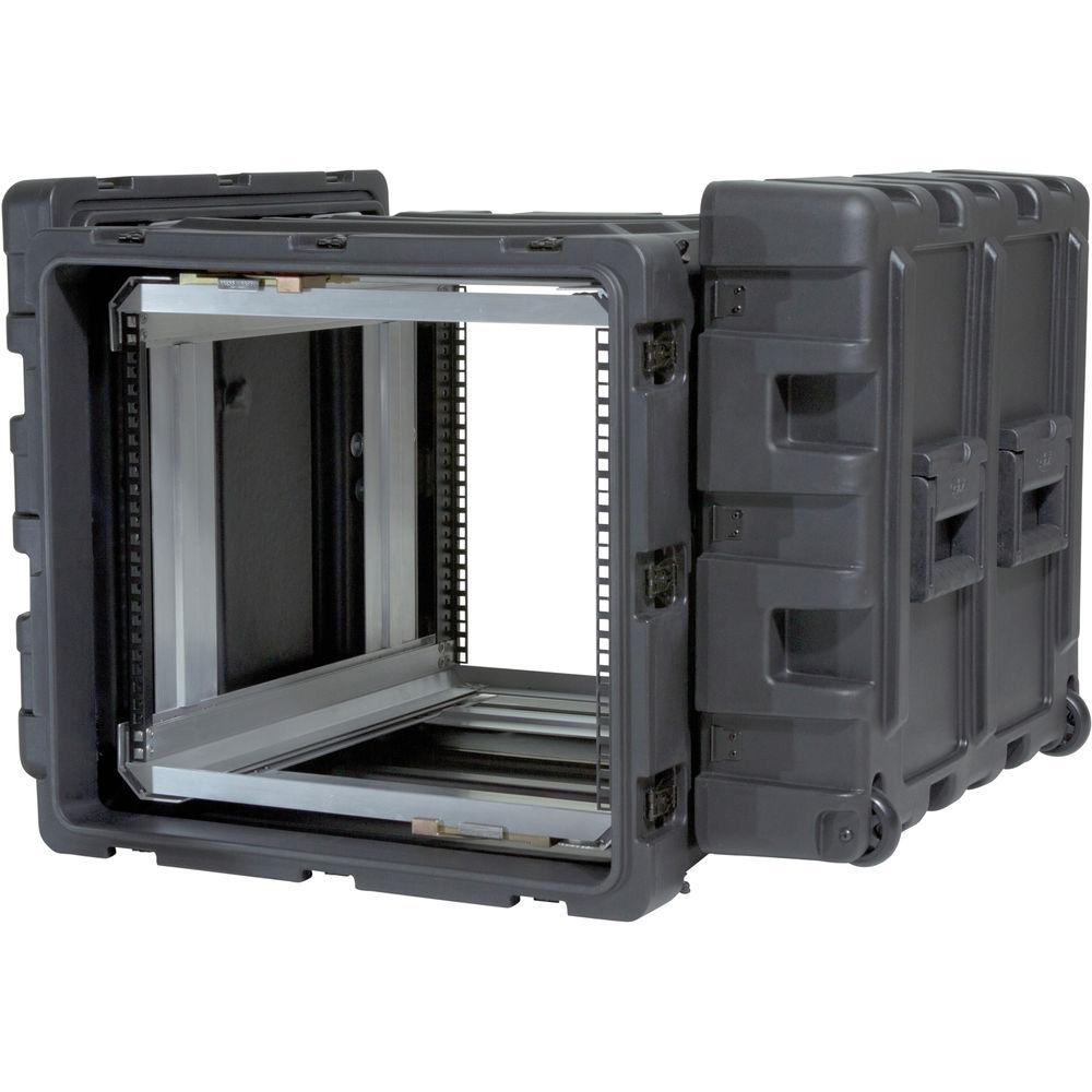 SKB 3RR-9U24-25B 9U Removable Shock Rack and Transport Case