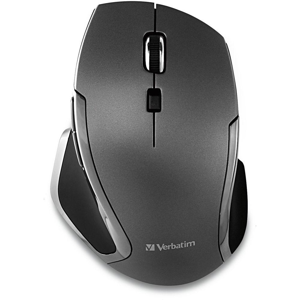 Verbatim Wireless Notebook 6-Button Deluxe Blue LED Mouse