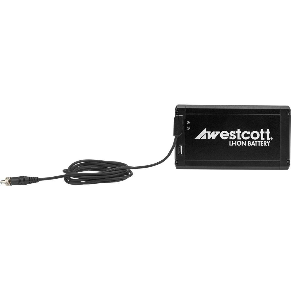 Westcott 14.8V Portable D-Tap Li-Ion Battery for Flex LED Mat