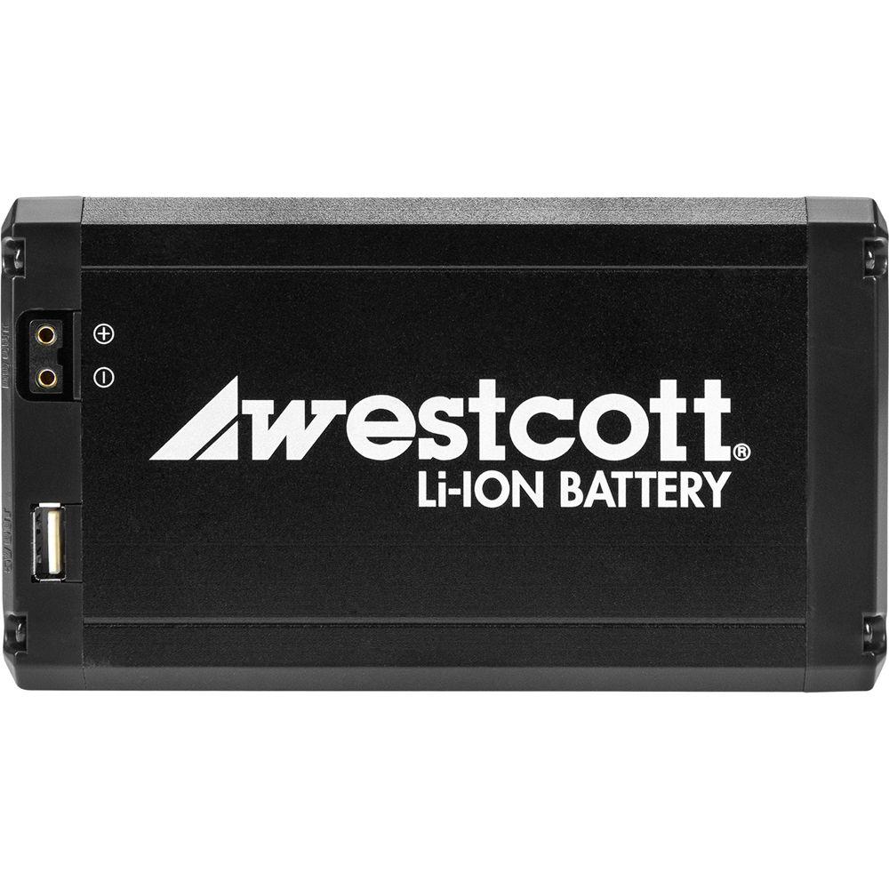 Westcott 14.8V Portable D-Tap Li-Ion Battery for Flex LED Mat