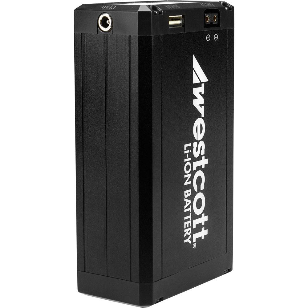 Westcott 14.8V Portable D-Tap Li-Ion Battery for Flex LED Mat