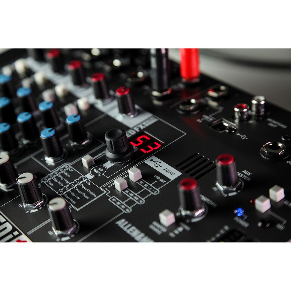 Allen & Heath ZEDi-10FX Compact Hybrid Mixer USB Interface