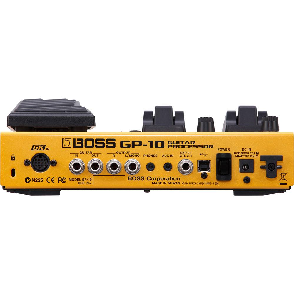 BOSS GP-10 Modeling & Multi-Effects Guitar Processor with GK-3 Pickup