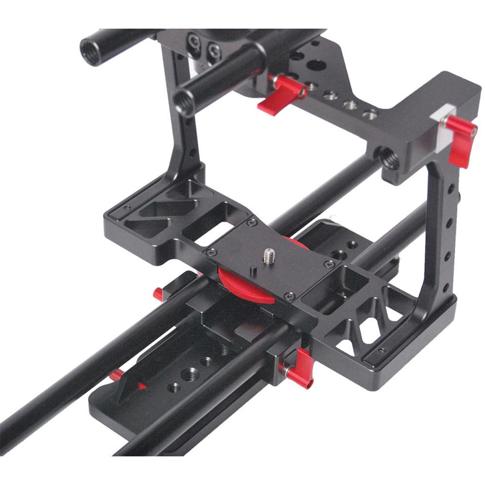 CAME-TV BMCC-01 Rig with Top Handle Dovetail Plate & 15mm Rods Kit for Blackmagic Cinema