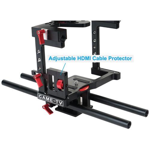 CAME-TV DSLR Cage Kit for Panasonic GH4, Sony a7S, and Canon 5D Mark III