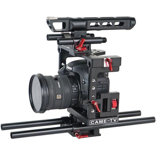 CAME-TV DSLR Cage Kit for Panasonic GH4, Sony a7S, and Canon 5D Mark III