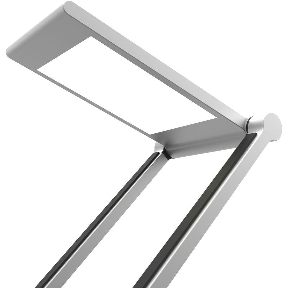 CTA Digital Foldable LED Desk Lamp Stand for Tablets and Smartphones