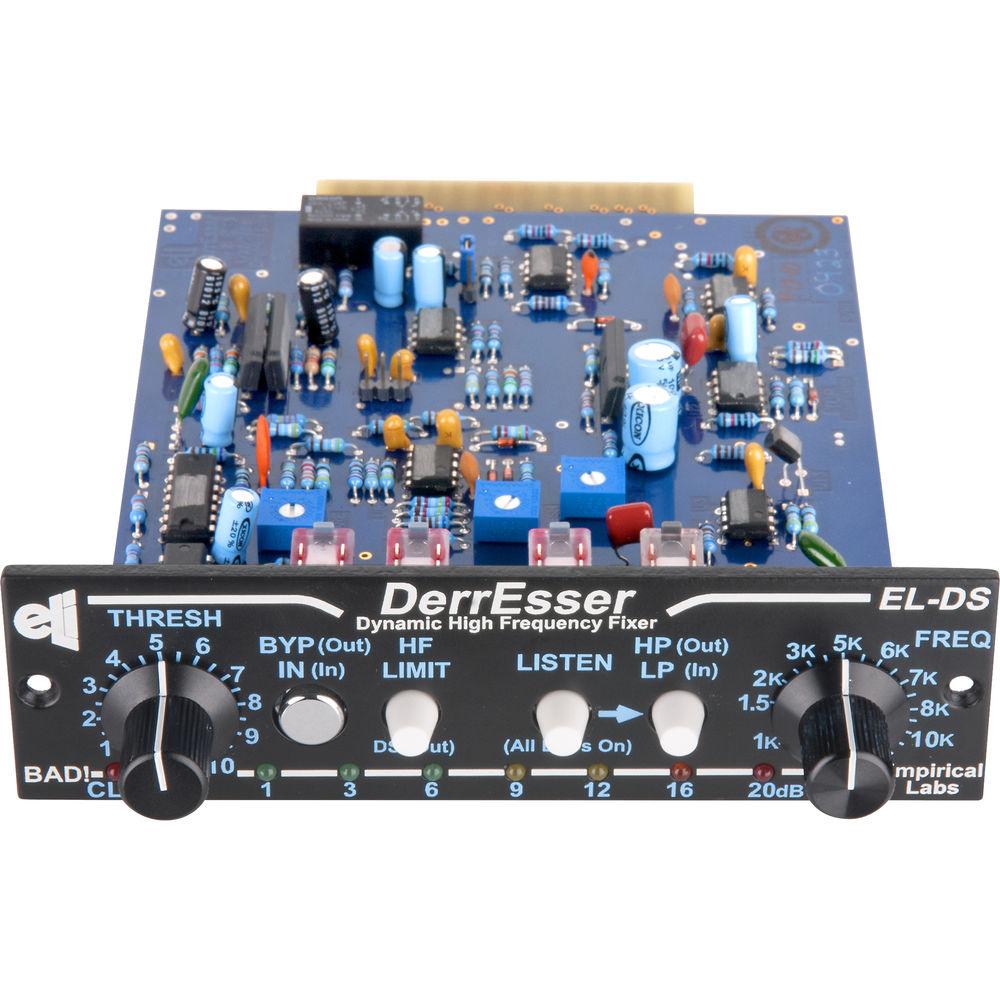 EMPIRICAL LABS EL-Rx DocDerr and EL-DS DerrEsser Signal Processors with Horizontal EL500 Rack, EMPIRICAL, LABS, EL-Rx, DocDerr, EL-DS, DerrEsser, Signal, Processors, with, Horizontal, EL500, Rack