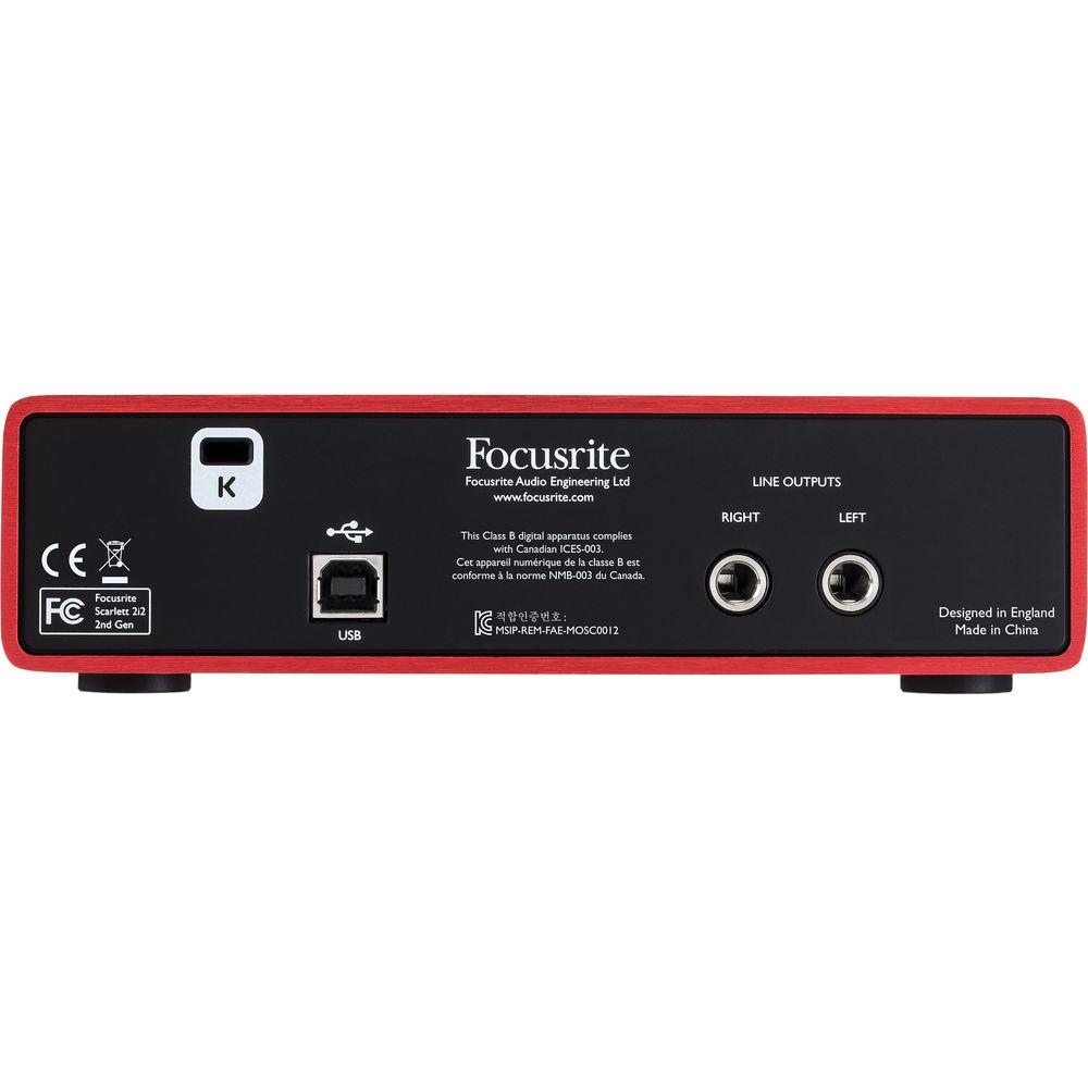 Focusrite Scarlett 2i2 USB Audio Interface