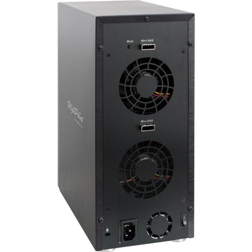HighPoint RocketStor 6418TS Eight-Bay Q-SATA Turbo RAID Tower Enclosure