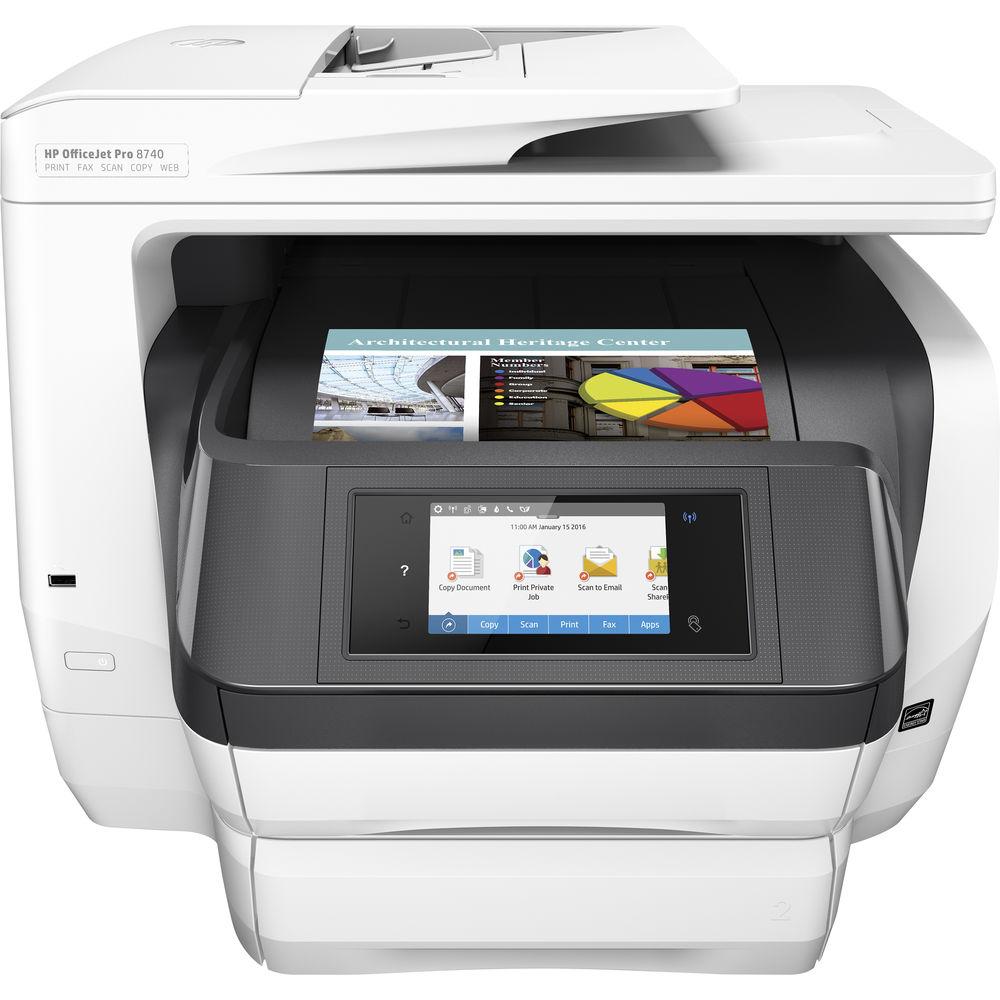 HP OfficeJet Pro 8740 All-in-One Inkjet Printer