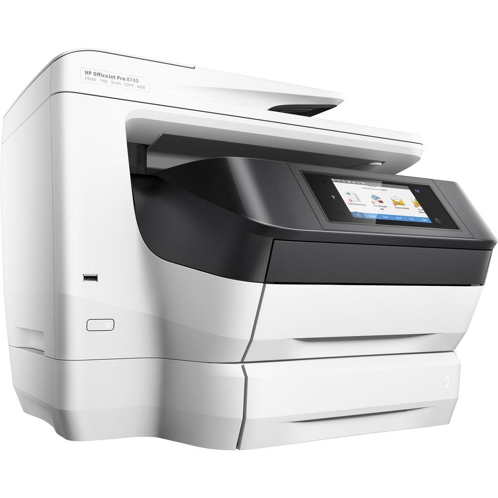 HP OfficeJet Pro 8740 All-in-One Inkjet Printer