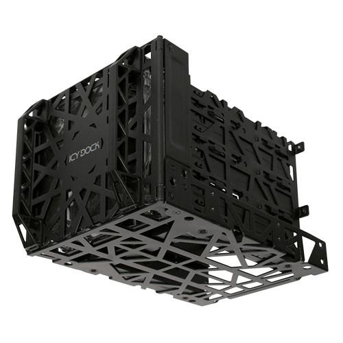 Icy Dock Black Vortex 4-Bay 3.5" Hard Drive Cooler Cage