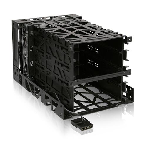 Icy Dock Black Vortex 4-Bay 3.5" Hard Drive Cooler Cage