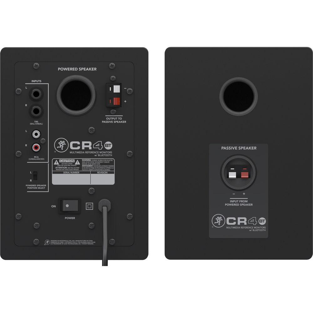 Mackie CR4BT - 4" Multimedia Monitors with Bluetooth