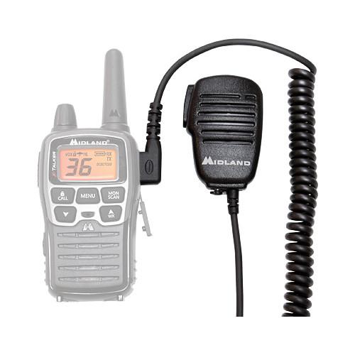 Midland Remote Speaker Microphone With PTT For GMRS Radios