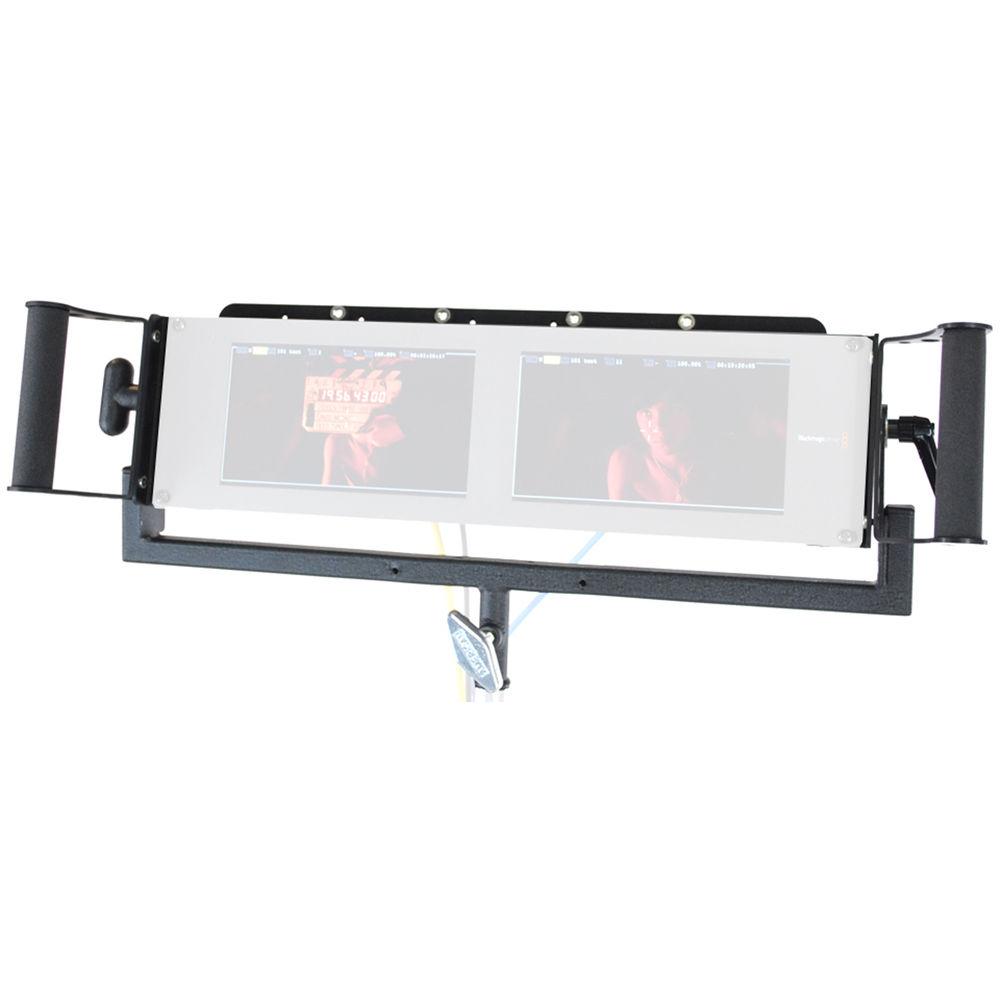 Nebtek Duo Monitor Bracket with 2.5mm Gold Mount Adapter