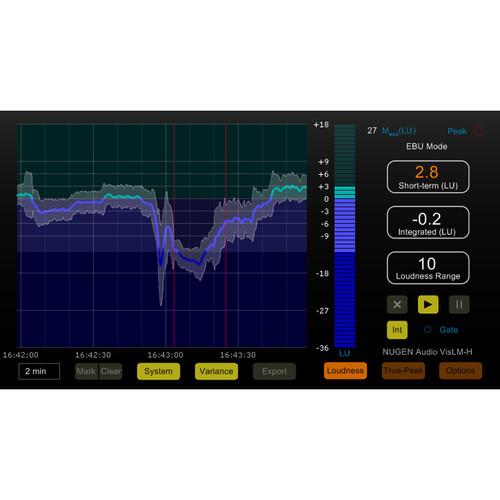 NuGen Audio VisLM-H 2 Upgrade - Industry Standard Loudness Metering