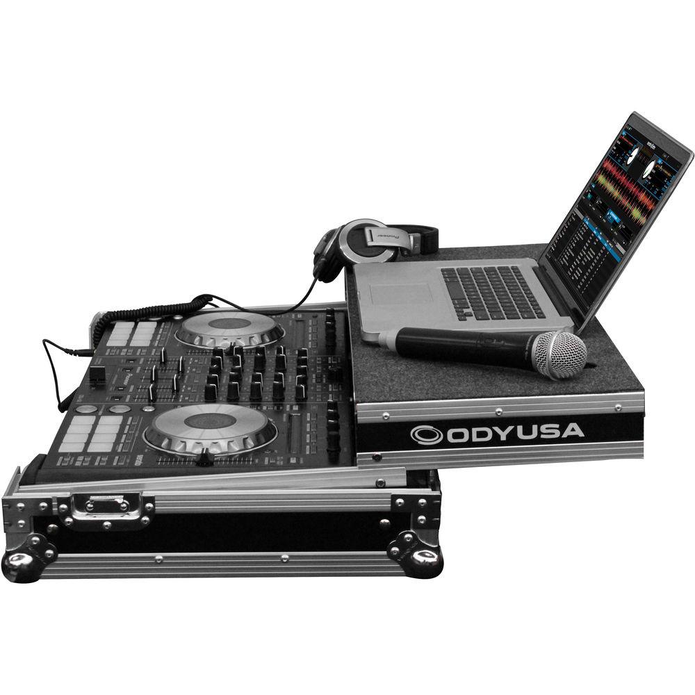 Odyssey Innovative Designs Flight Zone Glide-Style Case for Pioneer DDJ-SX SX2 DJ Controller