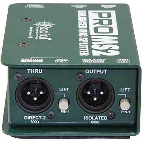 Radial Engineering ProMS2 Passive Microphone Splitter