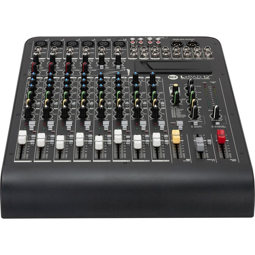 RCF L-PAD 12CX 12-Channel Mixing Console with Effects