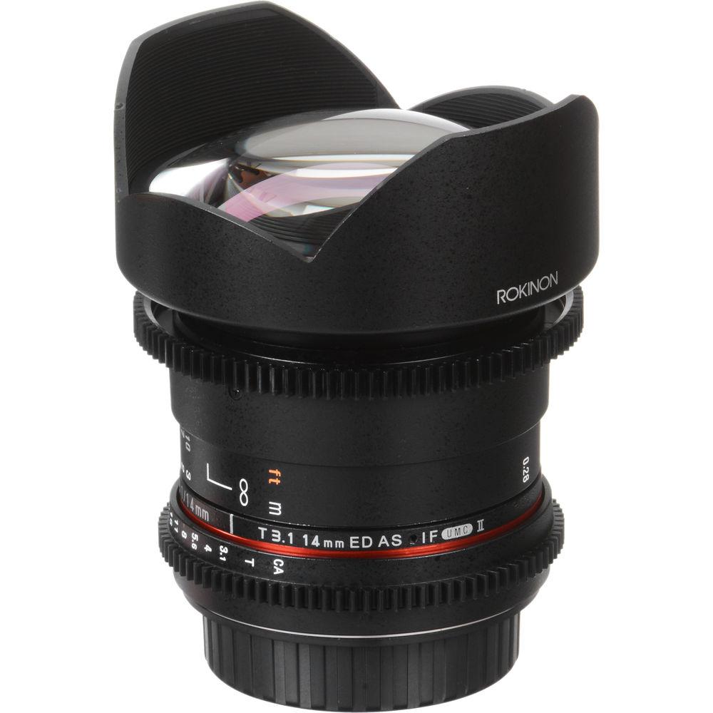 Rokinon 14mm T3.1 Cine DS Lens for Canon EF Mount