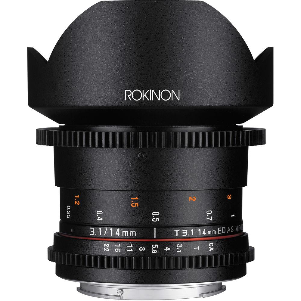 Rokinon 14mm T3.1 Cine DS Lens for Micro Four Thirds Mount
