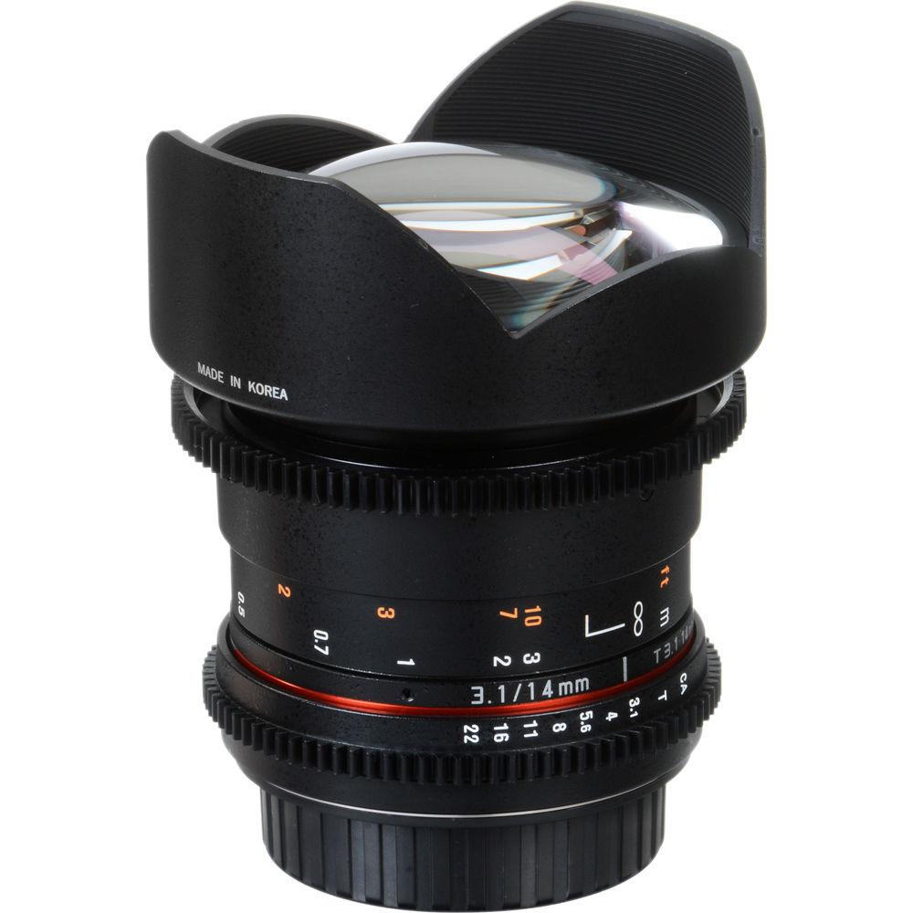 Rokinon 14mm T3.1 Cine DS Lens for Micro Four Thirds Mount