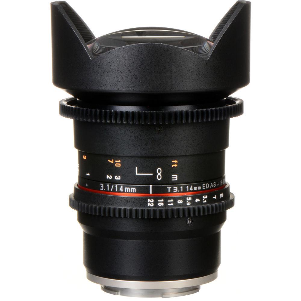 Rokinon 14mm T3.1 Cine DS Lens for Sony E-Mount