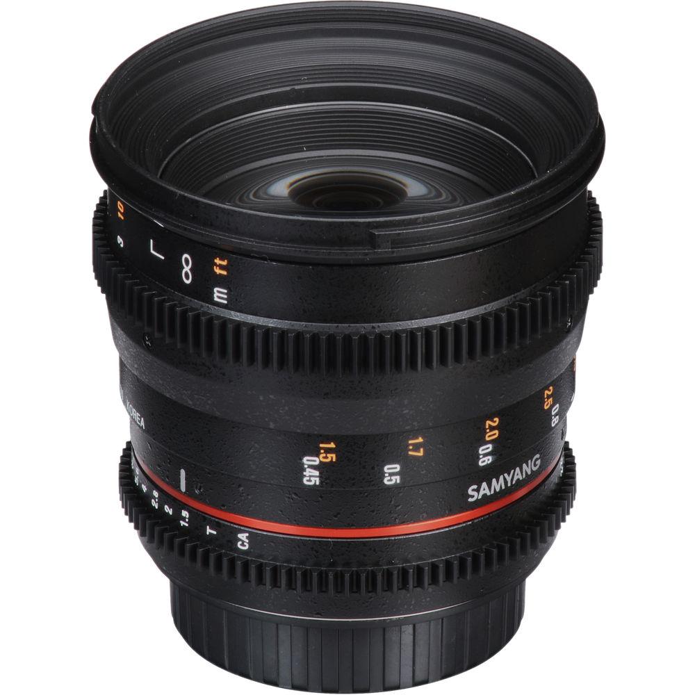 Samyang 50mm T1.5 VDSLR AS UMC Lens for Canon EF Mount