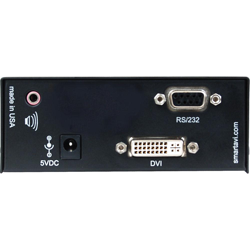 Smart-AVI FDX-RXAVS Digital Signage and Multimedia over Multimode Fiber Extender