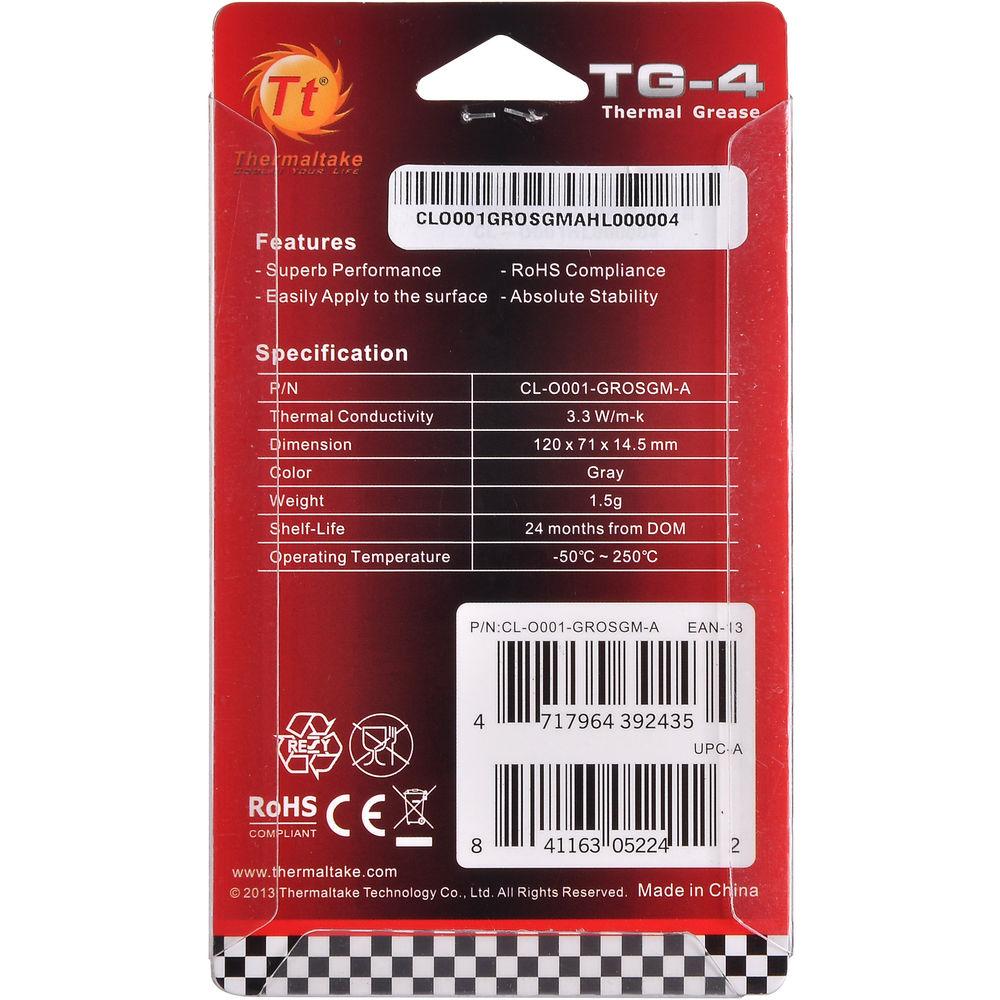 Thermaltake TG-4 Thermal Grease