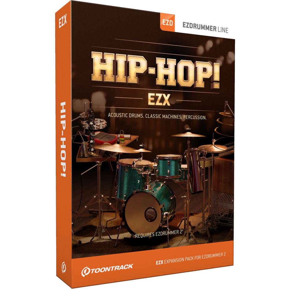 Toontrack EZdrummer 2 Hip-Hop Edition - Virtual Drums and 2 Sound Libraries Bundle