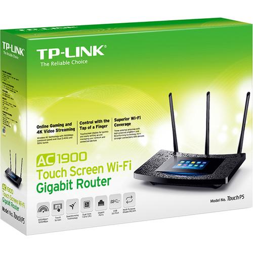 TP-Link Touch P5 Dual-Band Wireless-AC1900 Touch Screen Gigabit Router