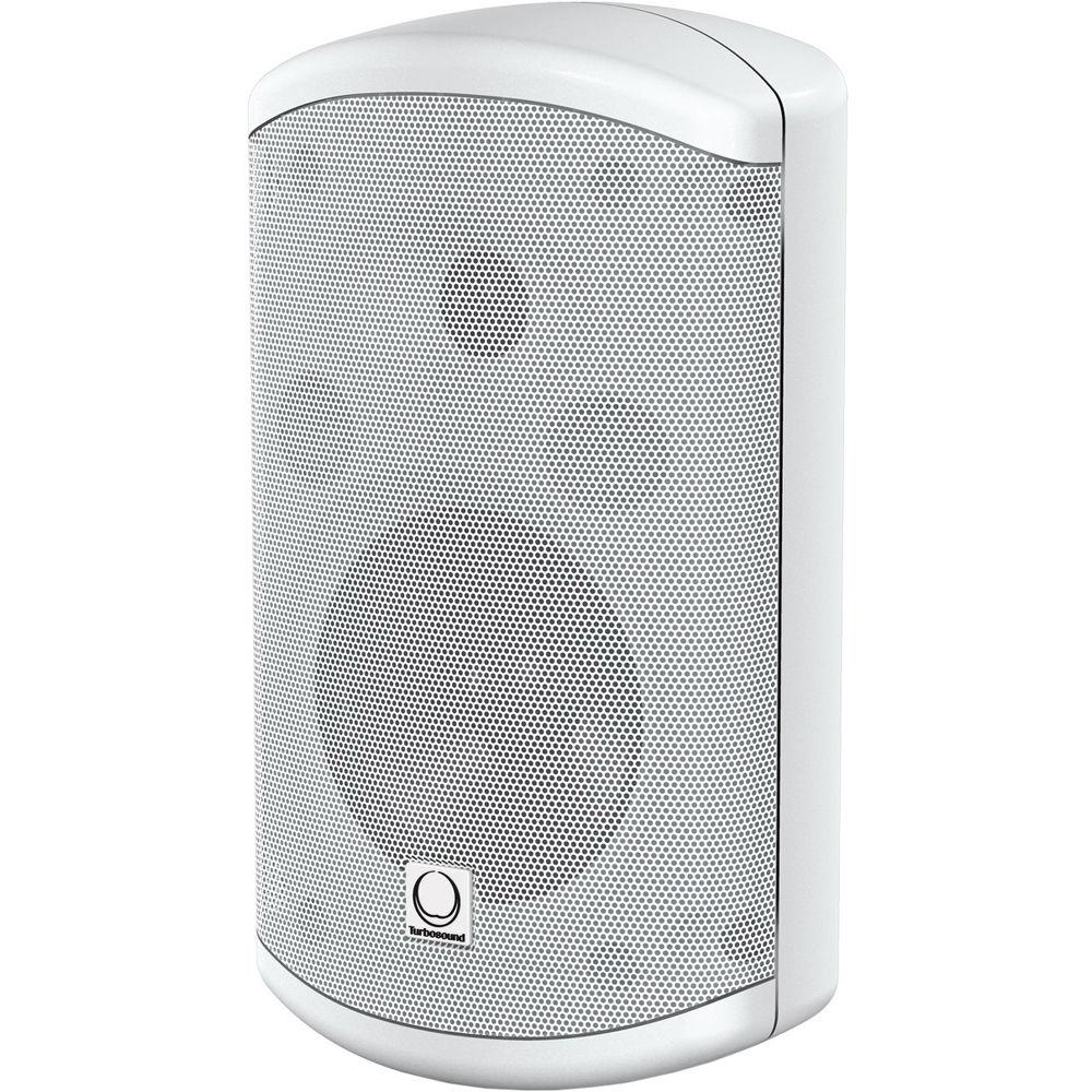 Turbosound Impact TCI52-TR-WH 2-Way Weather-Resistant 5" Full Range Loudspeaker with Line Transformer