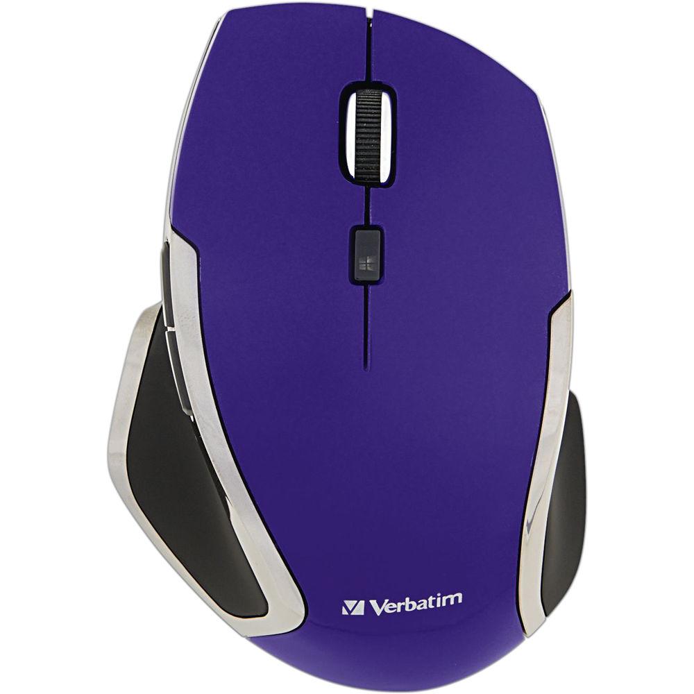 Verbatim Wireless Notebook 6-Button Deluxe Blue LED Mouse